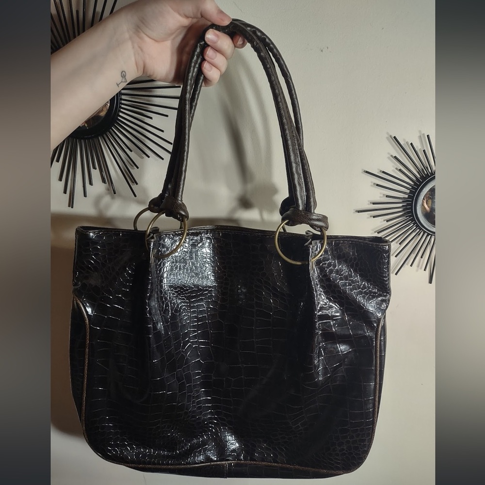 y2k snakeskin purse 😍